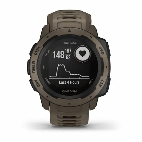 Прочные GPS-часы Garmin INSTINCT Tactical коричневый - Фото 5