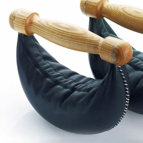 Настенный набор гантелей NOHrD Swing Board дуб 26 кг - Фото 2