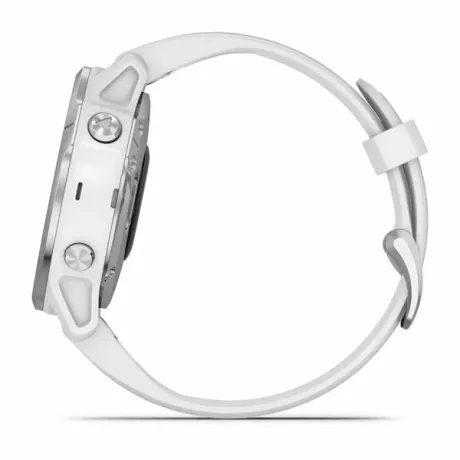 Часы Garmin FENIX 6S белый с белым ремешком - Фото 8