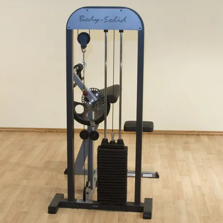 Блочный тренажер Body Solid бицепс-трицепс с весовым стеком 95 кг - Фото 4