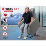 Массажное кресло реклайнер с подъемом FUJIMO LIFT CHAIR F3005 FLFL Грейси (Sakura 9)