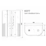 Душевая кабина Kvimol K077 - Фото 11