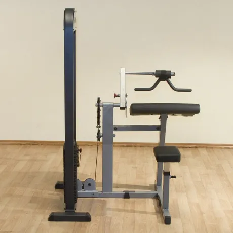 Блочный тренажер Body Solid бицепс-трицепс с весовым стеком 95 кг - Фото 5