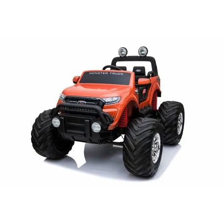 Электромобиль RiverToys Ford Ranger Monster Truck 4WD DK-MT550 оранжевый глянец - Фото 11